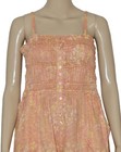 Free People FP One Sammi Romper Smocked Printed Button Straps New Medium M — photo 4