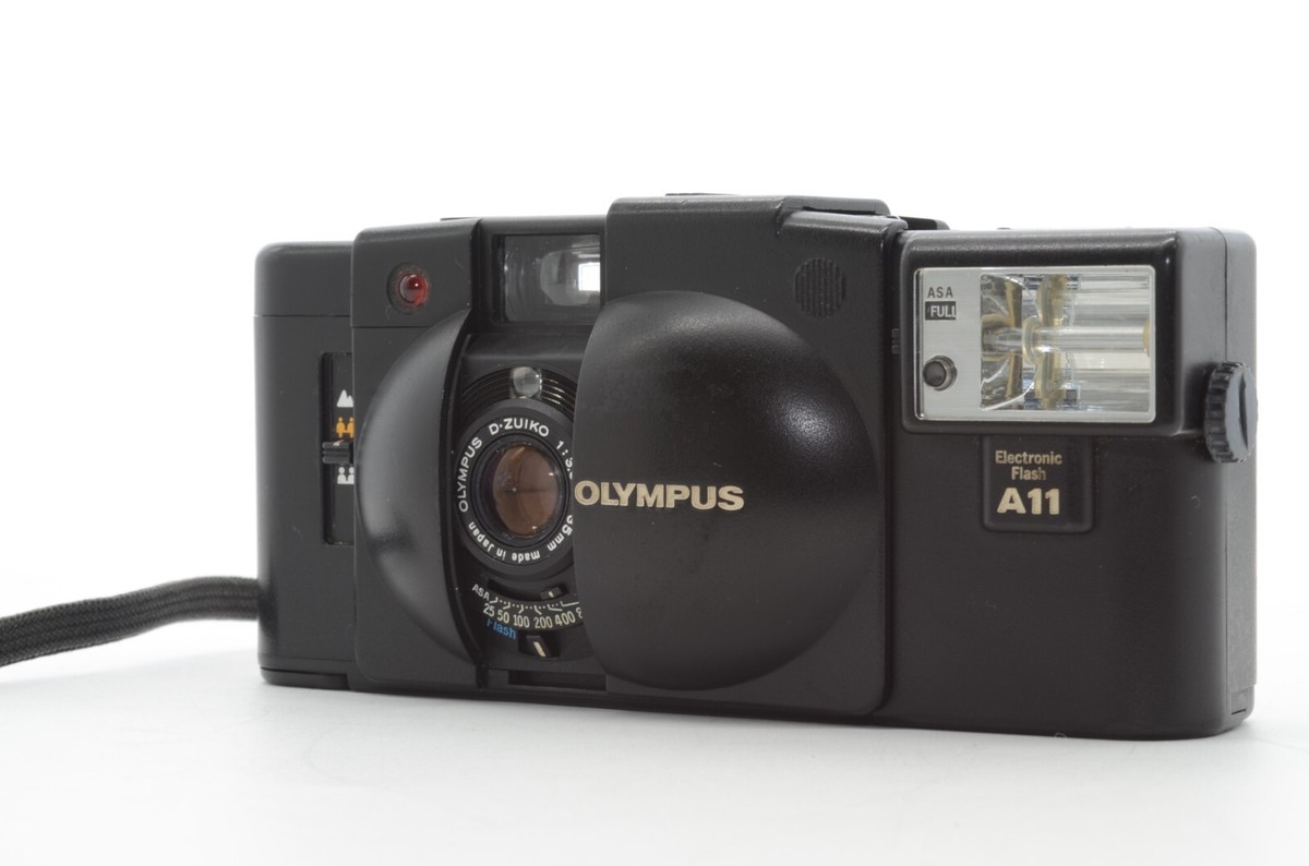 EXC+++++] Olympus XA2 A11 Film Camera Black point & Shoot