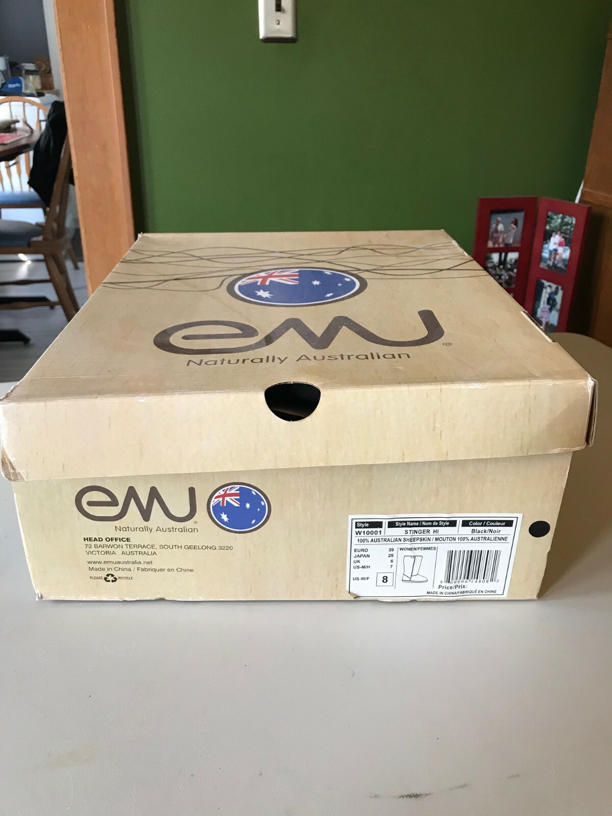 australian size 8 in euro