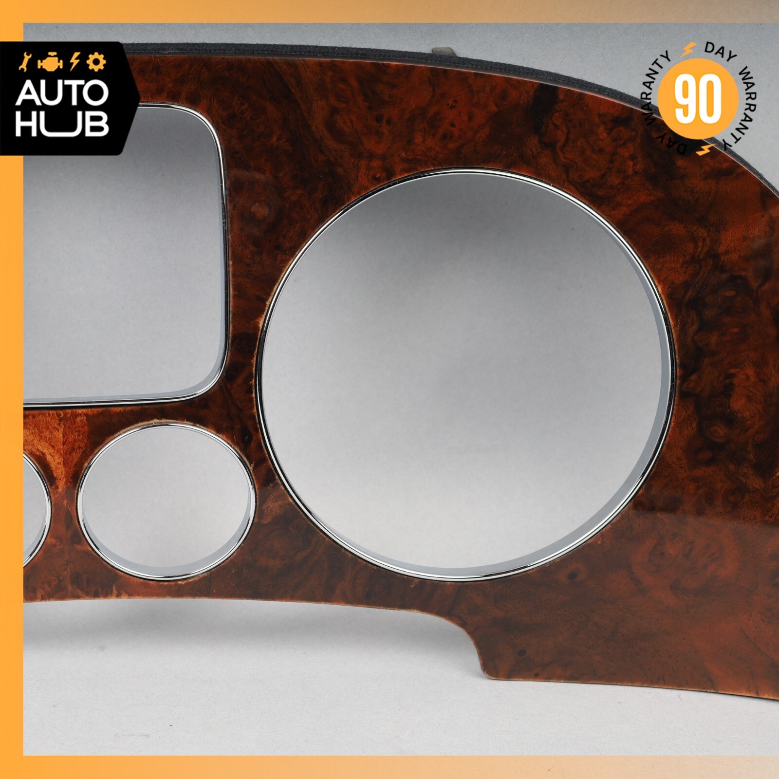 03-13 Bentley Continental Flying Spur Dash Panel Speedometer Bezel Trim OEM