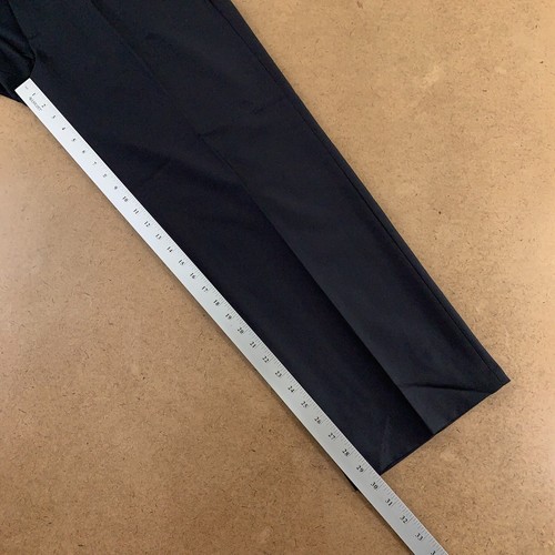 Amazon Essentials Men's 40 X 30 Classic-Fit Black Flat-Front Dress Pants NWT - Picture 7 of 8