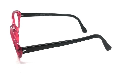 OCCHIALI DA VISTA DONNA SFEROFLEX 1438 L462 ROSSO E NERO VINTAGE - Foto 3 di 4