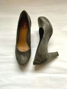 clarks snakeskin heels