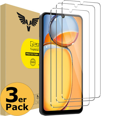 3x Panzerfolie für Xiaomi 13 12 11 Pro Mi Ultra  Schutzglas Schutz Echtglas