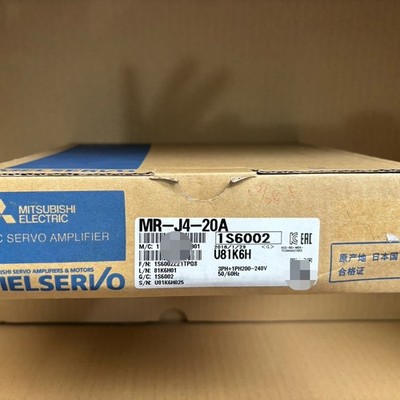 1PCS NEW MITSUBISHI MR-J4-20A Servo Drive Fast Shipping
