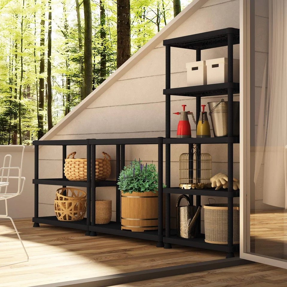 Regal 3060 S-4 Modulares Regal mit 4 Einlegeböden geeignet für den Innen- un... - Bild 4 von 4