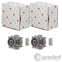 2X NK RADLAGER-SATZ Hinten Passend FÜR Ford B-MAX Ecosport Tourneo Transit