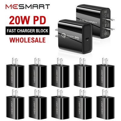 20 Watt Type C Fast Charger Block For Samsung Galaxy S25 Ultra Power Adapter Lot