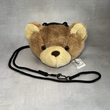 Vintage Rare 90s Immaculate Harrods Teddy Bear Corduroy Coin Purse Bag Crossbody