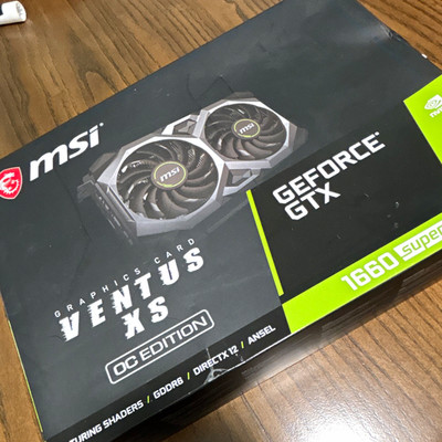 MSI GeForce GTX 1660 SUPER Ventus XS OC Edition 6GB GDDR6 DVI HDMI DP  UNTESTED