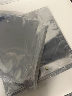 100 PCS Anti-Static 13  X 13  Translucent Open Top  Bags for Electronics Shield