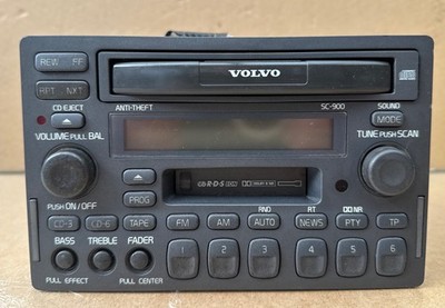 Autoradio Volvo C70 V70 XC90 Volvo SC-900 3-CD-Wechsler + Code