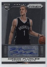2013-14 Panini Prizm Auto Mason Plumlee #32 Auto 15eb