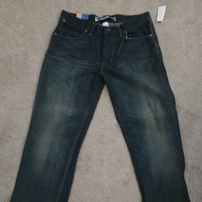 Gap Men's Dark Wash Blue Denim Slim Straight Leg Jeans 5-Pocket New with Tags