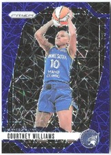 Courtney Williams Panini Prizm WNBA Blue Velocity Prizms 79 2024 Minnesota Lynx