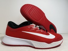 New Nike Vapor Pro 3 Hard Court Tennis Shoes Red Black Men's Size 10 US
