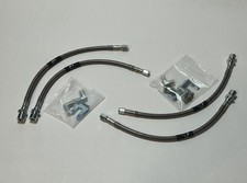 1991-96 Caprice Impala Ss Custom Brake Lines For Wilwood D-154 D52 Calipers