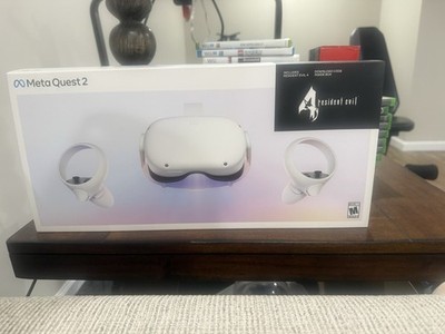 Meta Quest 2 128GB VR Headset + Controllers Resident Evil 4 Included