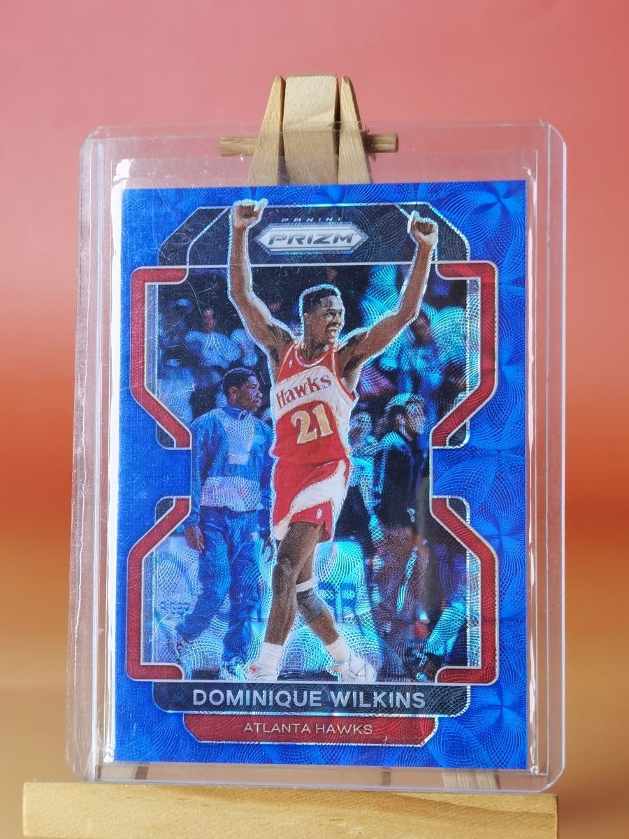 Dominique Wilkins Choice Blue Scope /39 SP 2021-22 Prizm #252