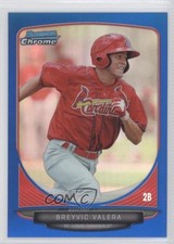 2013 Bowman Chrome Prospects Blue Refractor 222/250 Breyvic Valera #BCP167 2u6