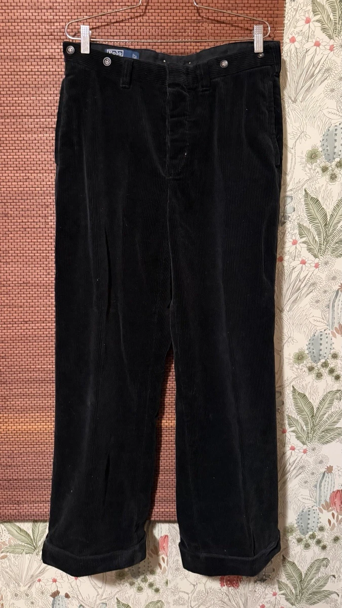 Polo Ralph Lauren Corduroy Black Pants for Men for sale | eBay