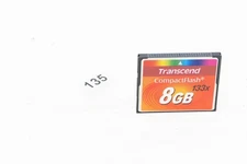 Transcend CF Memory Card 8G  133x CompactFlash Card (B003)