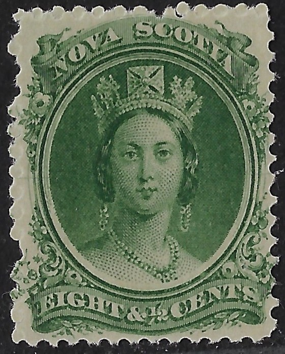 Canada-Nova Scotia Scott 11, MVLH, VF, UTCV $15+,  Fresh bright colour,  (10k772