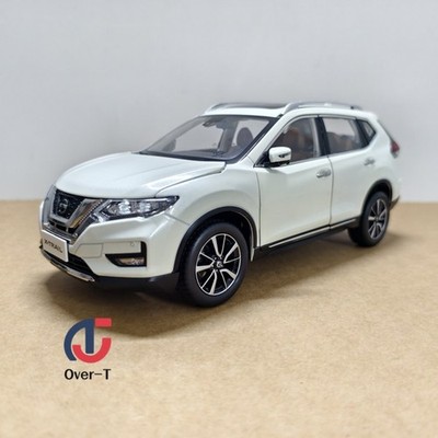 Original 1/18 X-TRAIL New Generation 2018 white Alloy Car Model