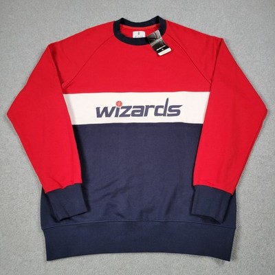 Washington Wizards Sweatshirt Men XL Hillflint NBA Authentic