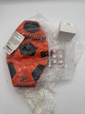 GlowCity Glow in The Dark Blazing Red Soccer Ball LED Light Up Size 5 NEW