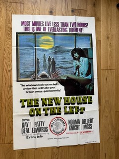 The New House on the Left 1975 Original US One Sheet Movie Poster Horror 27x41