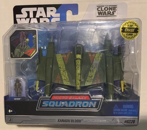 STAR WARS MICRO GALAXY SQUADRON XANADU BLOOD CHASE 1/5000 SERIES 10 220 CAD BANE