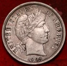 1904-P Barber Dime — photo from another recent sale