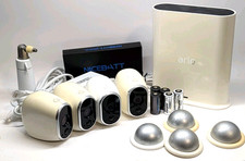 Arlo Camera Bundle VMB5000  4 Cameras, Batteries  Bases Netgear