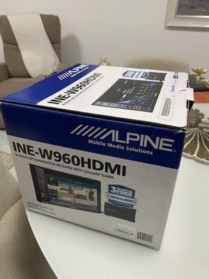 Alpine INE-W960HDMI 7in 2 DIN GPS Navigation Bluetooth HDMI DVD Receiver