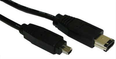 3 m Firewire IEEE 1394 4-poliges auf 6-poliges Kabel DV-OUT Camcorderkabel [007141]