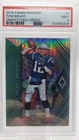 2018 Panini Phoenix Tom Brady #1 Unmatched 4/10 Green PSA 9