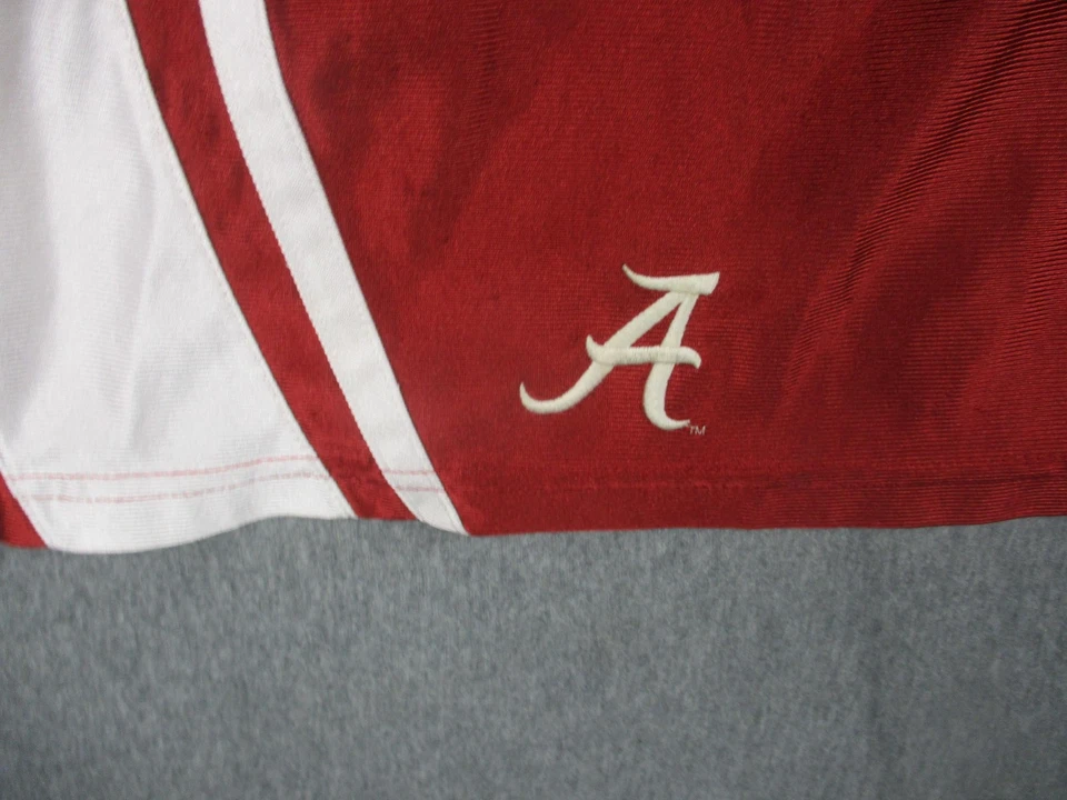 Alabama Crimson Tide Shorts Mens XXL Red White NCAA Football Nike Team Athletic - Image 2 of 4