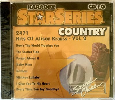 SOUND CHOICE STAR SERIES HITS OF ALISON KRAUSS VOL 2 - SC2471 - LOT 2328