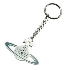 Vivienne Westwood Orb Metal Keyring Key Holder Silver M2601-k047