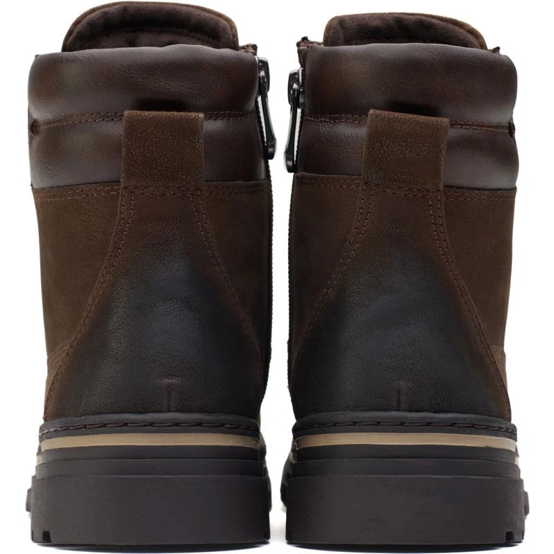 Botines Marco Tozzi para mujer con cremallera interior marrón Foto 3 de 4