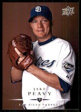 Jake Peavy 2008 Upper Deck #627 Padres MLB READ FREE SHIPPING AutographDen