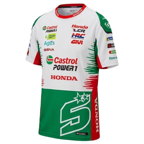 T-Shirt Moto IXON TS1 DUAL ZARCO LCR TEAM 26 Vetement Fan Coton