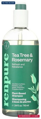 Renpure Plant Based Tea Tree and Rosemary Refresh and Rebalance Shampoo - Soothe