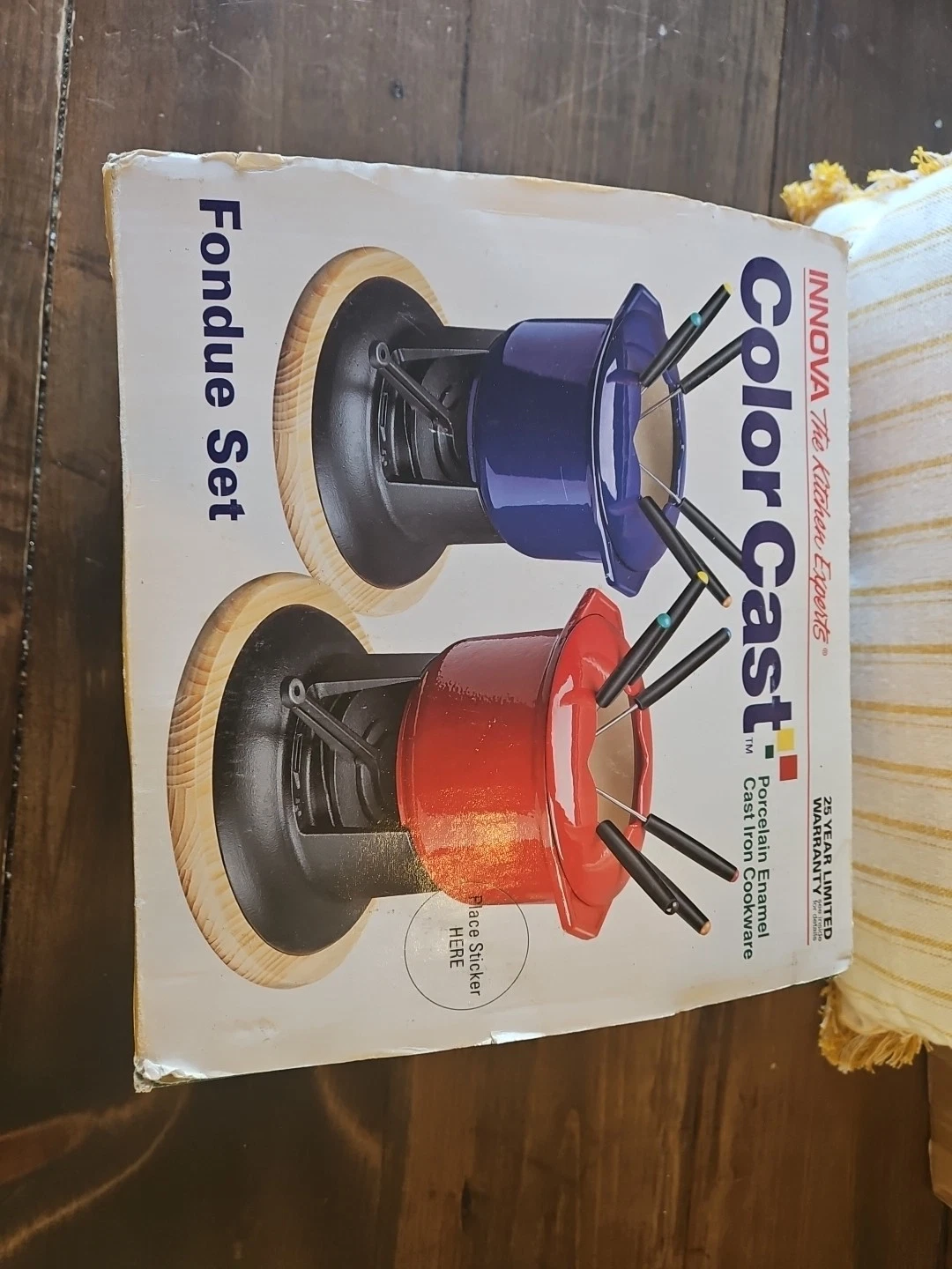 Innova Color Cast Fondue Set Iron Blue NEW
Opens in a new window or tab