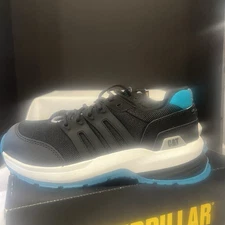 Cat Streamline 2.0 ASTM Composite Toe Women's Safety Shoe Black/Teal Size 6.5