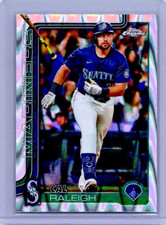 2025 Topps Chrome Cal Raleigh RayWave Refractor - USC45