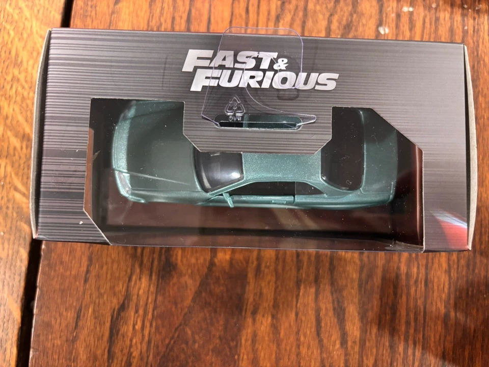 Jada Toys Fast & Furious 1:32 - Brian’s Nissan Skyline (Teal) Brian’s WRX STI 🔥 - Image 3 of 4