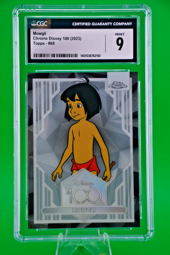 2023 Topps Chrome Disney 100 #68 Mowgli - CGC 9 MINT