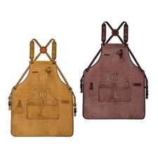 Canvas Apron Work Aprons with Pockets
